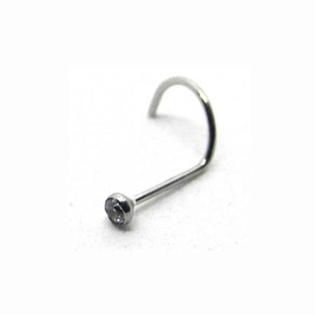 Nostril 2mm Haste 0,8 Branco