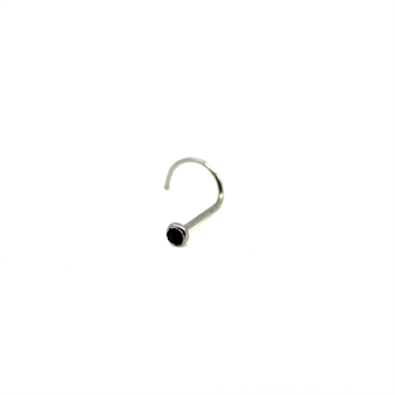 Nostril 2mm Haste 0,8 Preto