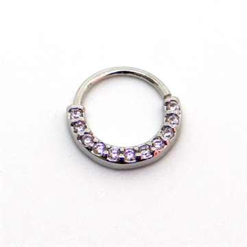 Septo Cravejado com Zircônia