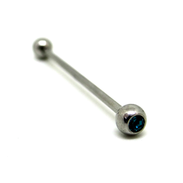 Transversal com 2 Pedras Verde Esmeralda