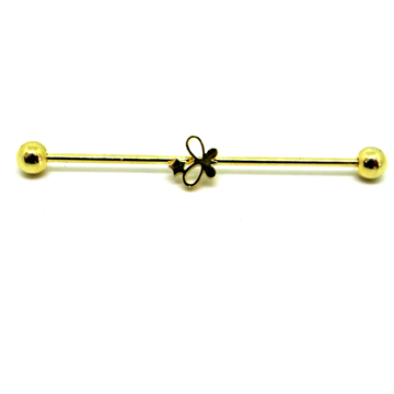 Transversal Dourado Borboleta