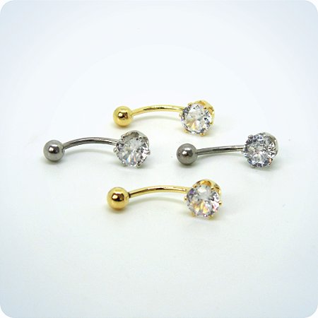 BANANA BELL PEDRA ZIRCÔNIA (Unid.)