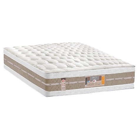 Colchao Casal Castor Silver Star Mola Pocket Air Double Face 138X188X34