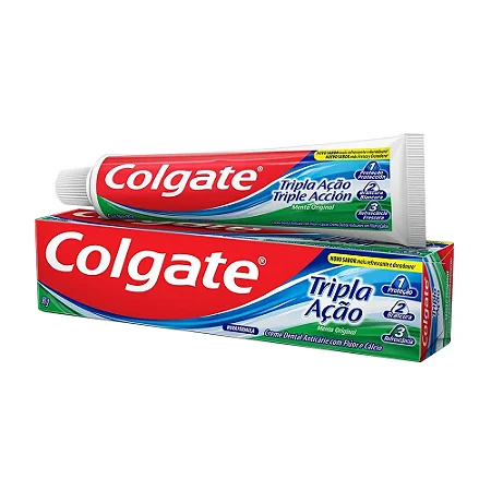 Creme Dental Colgate Tripla Ação 90g