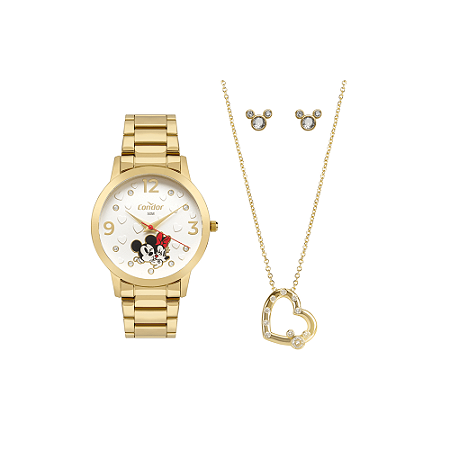 Kit Condor Feminino Mimos E Sutilezas Dourado