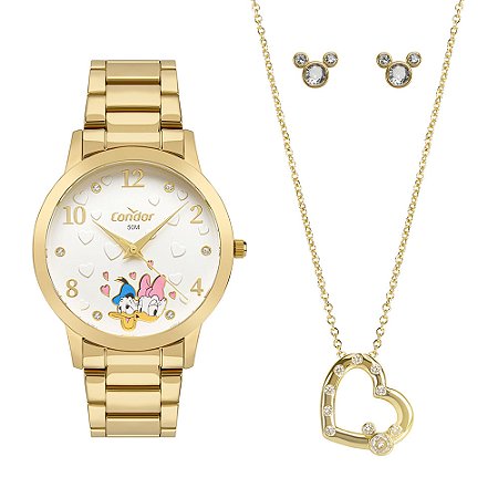 Kit Condor Feminino Mimos E Sutilezas Dourado