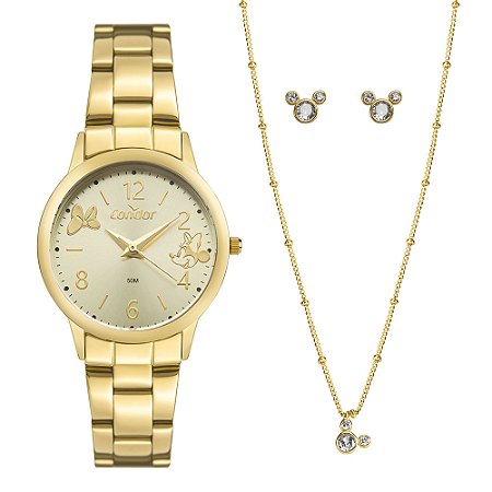 Kit Condor Feminino Mini Dourado