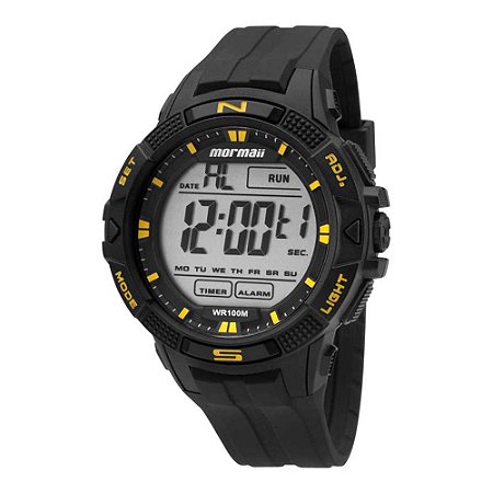 Relógio Mormaii Masculino Wave Preto