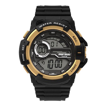 Relógio Mormaii Masculino Wave Preto