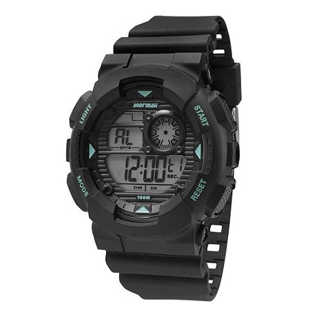 Relógio Mormaii Masculino Wave Preto