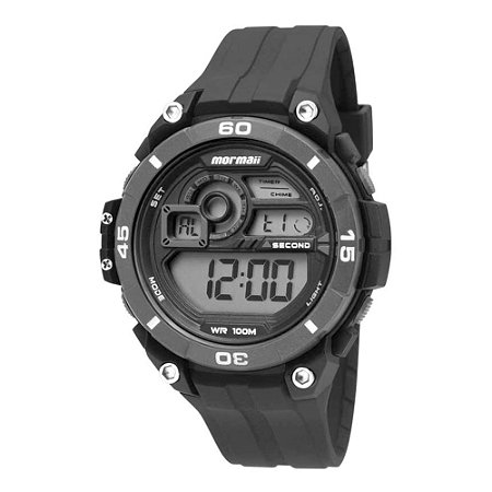 Relógio Mormaii Masculino Wave Preto
