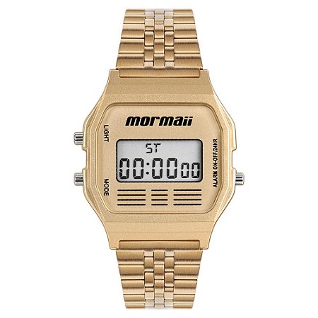 Relógio Mormaii Feminino Vintage Dourado