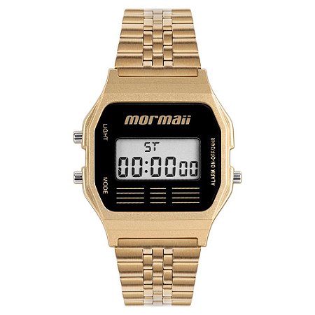 Relógio Mormaii Feminino Vintage Dourado