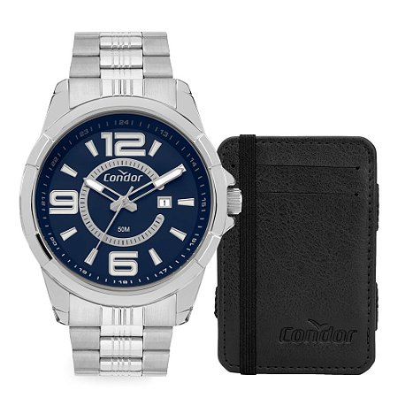 Kit Condor Masculino Speed Prata