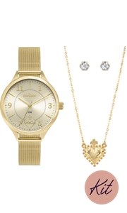 Kit Condor Feminino Mimos E Sutilezas Dourado