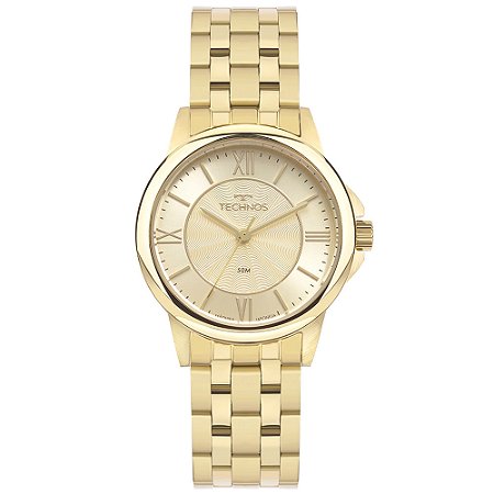 Relógio Technos Feminino Boutique Dourado