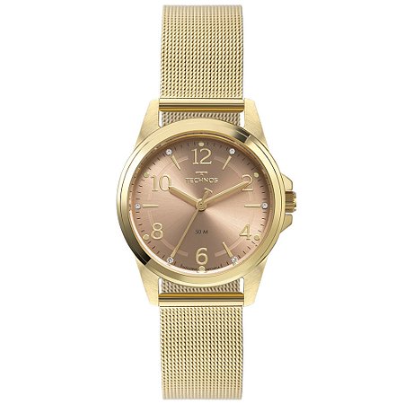 Relógio Technos Feminino Boutique Dourado