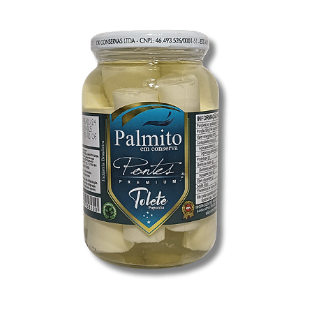 Pontes Palmito de Pupunha Tolete Premium 300g