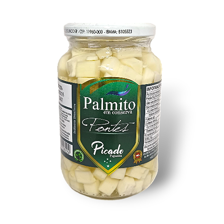 Pontes Palmito de Pupunha Picado 300g