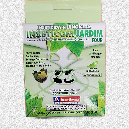Inseticom Jardim Four 5x10ml