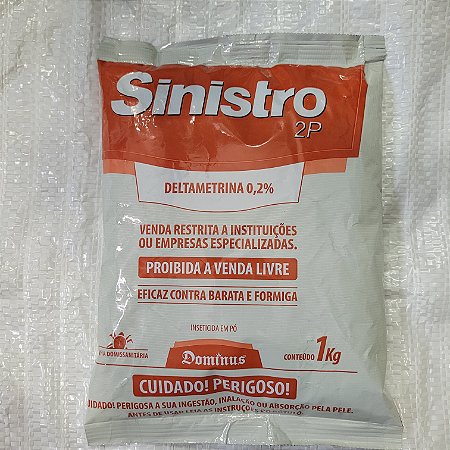 Sinistro 2P 1kg - Inseticida pó