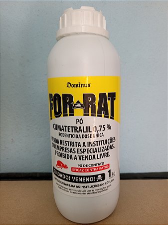 For-Rat Pó de contato 1kg