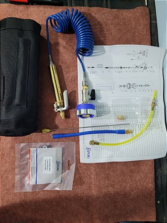 Aplicador F4i PRO - versão com todos os acessórios + kit de reparo + 9 latas do F4i
