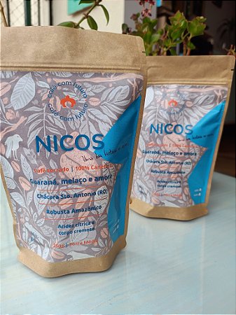 COMBO Café Especial Nicos | 2 Pacotes 5% OFF | 100g extra | Amazônico