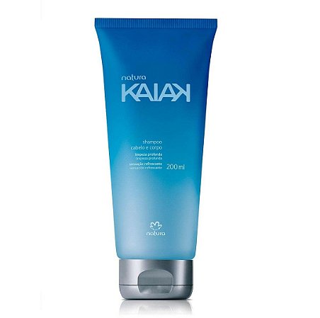 Shampoo Cabelo e Corpo Refrescante Kaiak 125ml