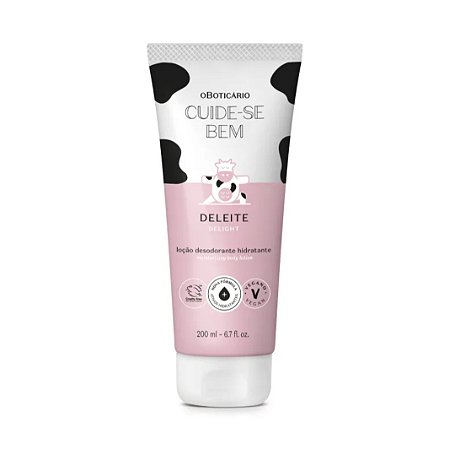 Loção Desodorante Hidratante Cuide-se Bem Deleite 200ml