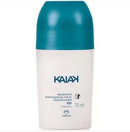 Desodorante Antitranspirante Roll On Kaiak Masculino 75 ml