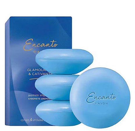 Sabonete Barra Encanto Glamurosa 4x80g
