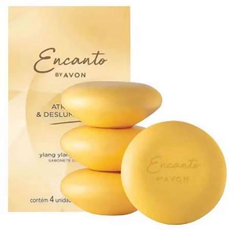 Sabonete Barra Encanto Atraente 4x80g