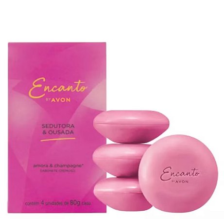 Sabonete Barra Encanto Irresistivel 4x80g