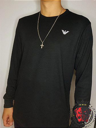 Blusa Manga Longa Emporio Armani