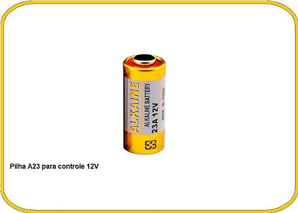 PILHA BATERIA 12V 23A