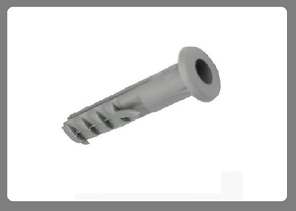 BUCHA NYLON COM ABA 8MM POLIETILENO