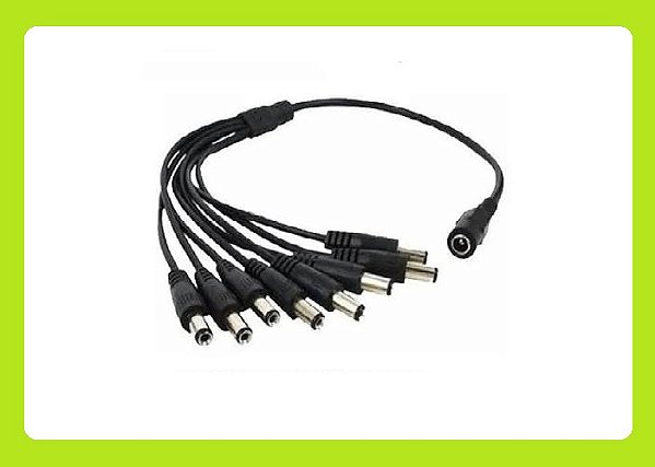 CABO CONECTOR ADAPTATOR RABICHO P4 1 FÊMEA E 8 MACHO