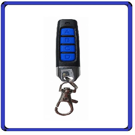 Controle Remoto Blue Fine Code Learn 433,92 MHz 4 Botões