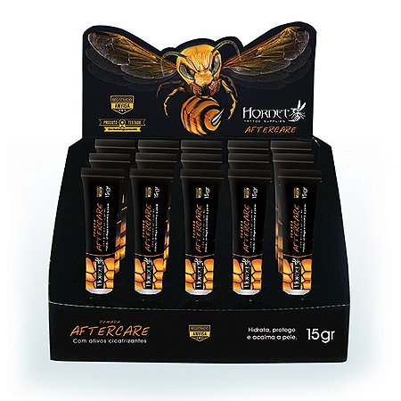 Pomada Aftercare Hornet 15g - Caixa 20 Unidades