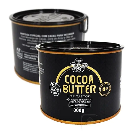 MANTEIGA COCOA BUTTER - Manteiga de Cacau 300g