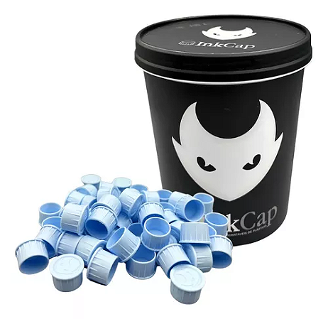 Batoque Electric Ink Cap Silicone Tinta Tatuagem M 300un