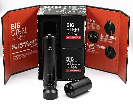 Pen Big Steel Wireless - com 2 baterias