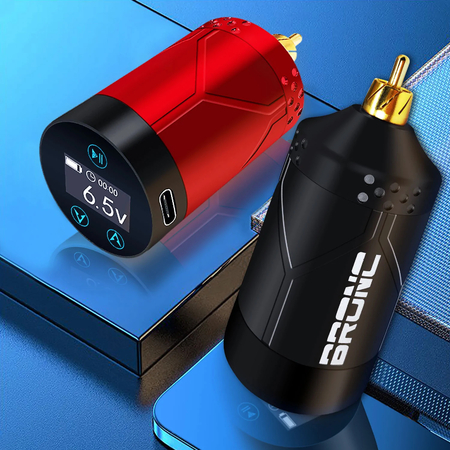 FONTE DE TATUAGEM PORTÁTIL SEM FIO BRONC WIRELESS
