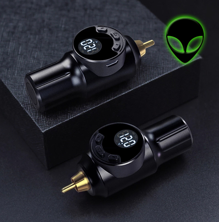 Fonte Portátil De Tatuagem Ifree Power Wireless Aston Preto