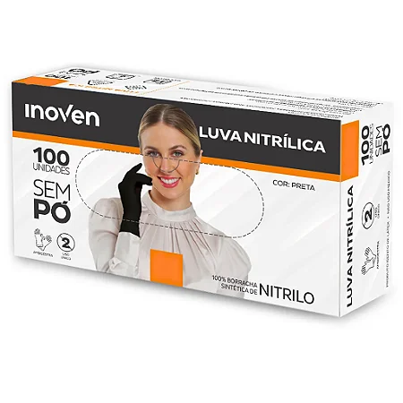 LUVA INOVEN SEM PÓ NITRILICA