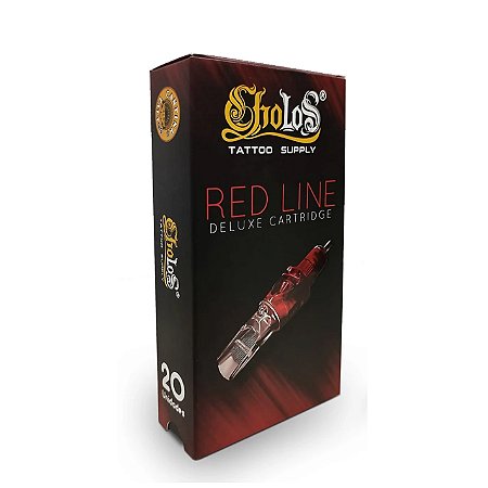 CARTUCHO RED LINE CHOLOS - RM CAIXA 20 UNID