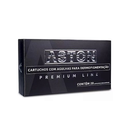 CARTUCHO ASTON PREMIUM - MG CAIXA 20 UNID