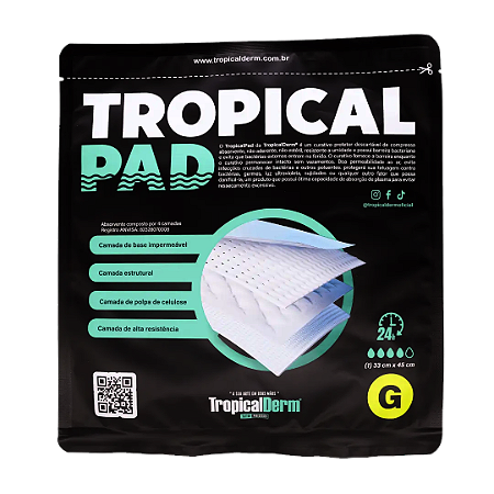 TropicalDerm Protetor Higiênico Tropical PAD 33x45cm