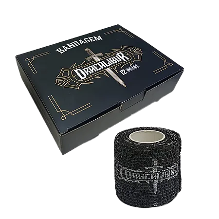 BANDAGEM DRACALIBUR PRETA - 12Und